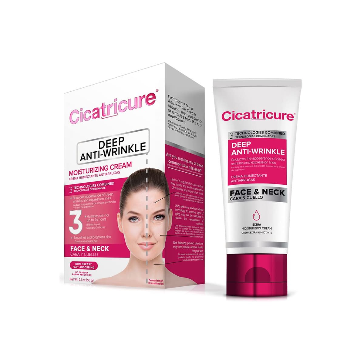 3-in-1 Anti-Wrinkle Cream, Retinol, Vitamin E, Q Acetyl