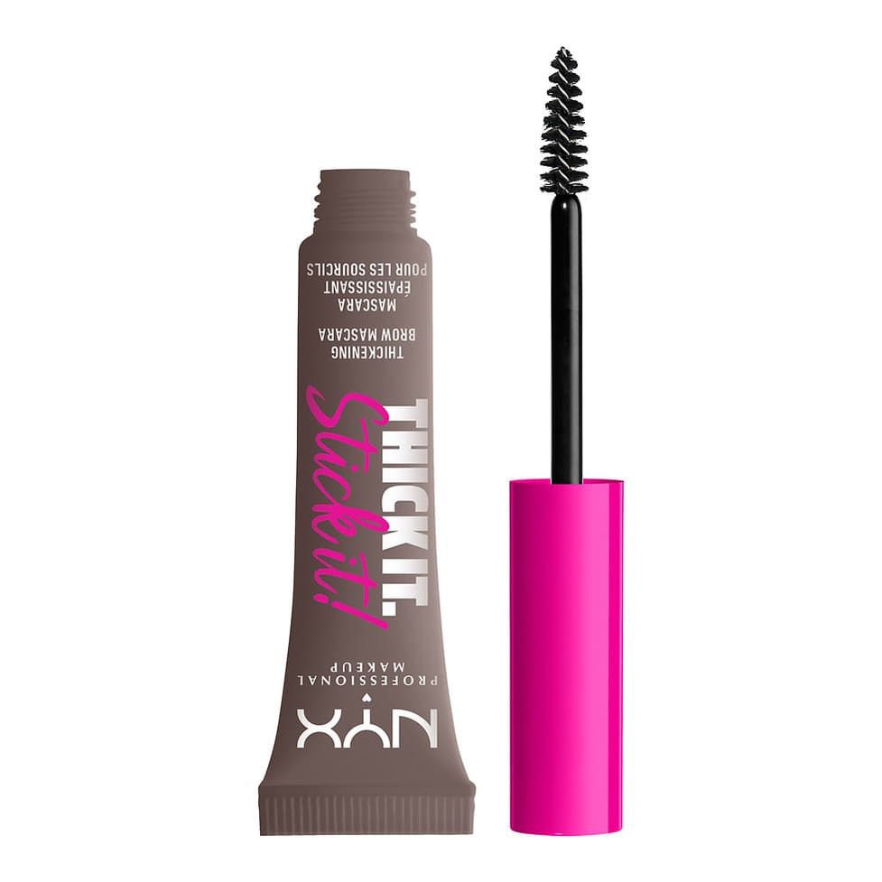 Thick It. Stick It! Vegan Thickening Brow Gel Mascara, Cool Ash Brown