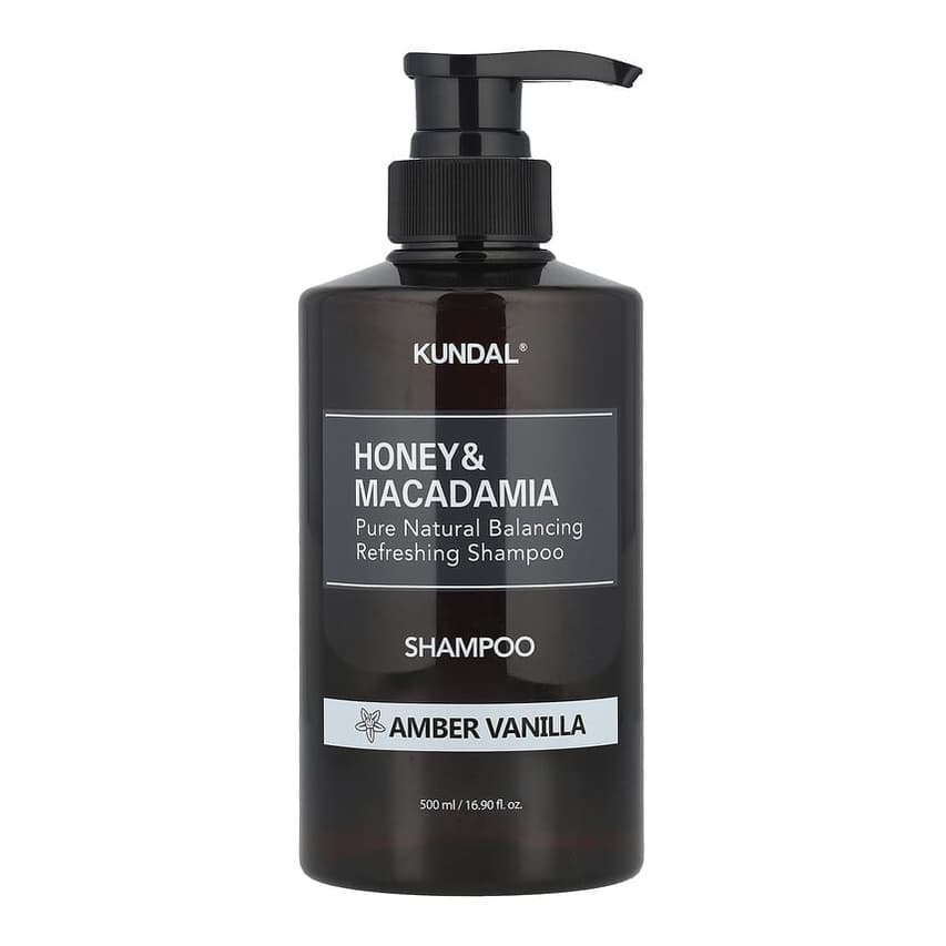 Honey & Macadamia, Shampoo, Amber Vanilla