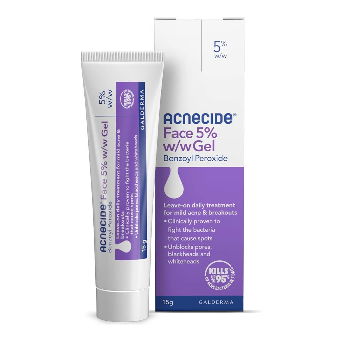 Face Gel Spot Treatment with Benzoyl Peroxide