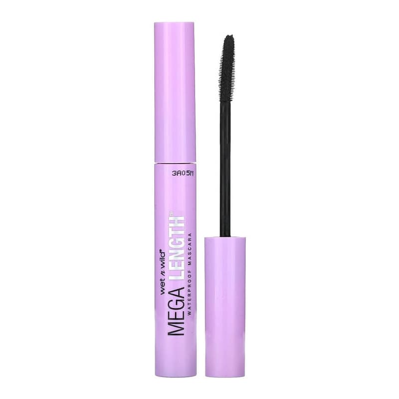 Mega Length Waterproof Mascara, C161B Very Black
