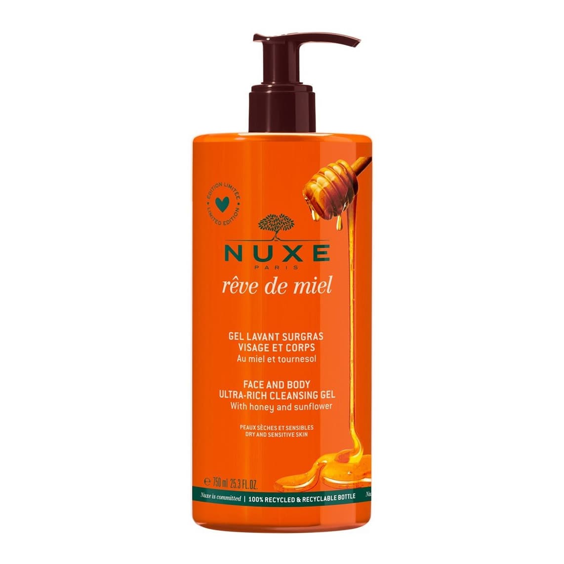 Rêve de Miel Face and Body Ultra-Rich Cleansing Gel