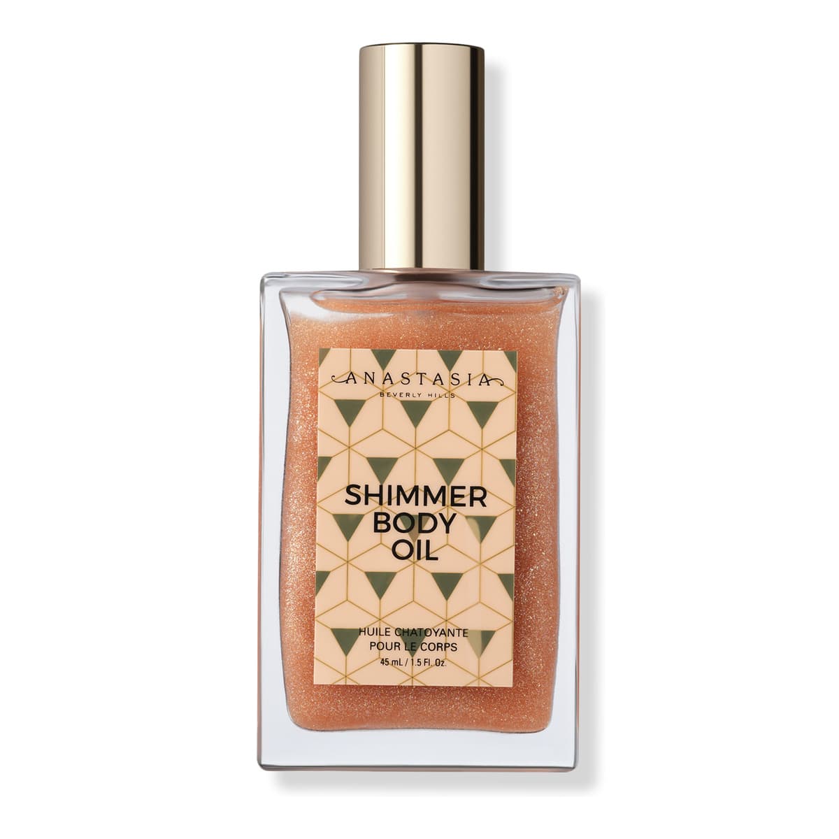 Shimmer Body Oil, Rose Gold