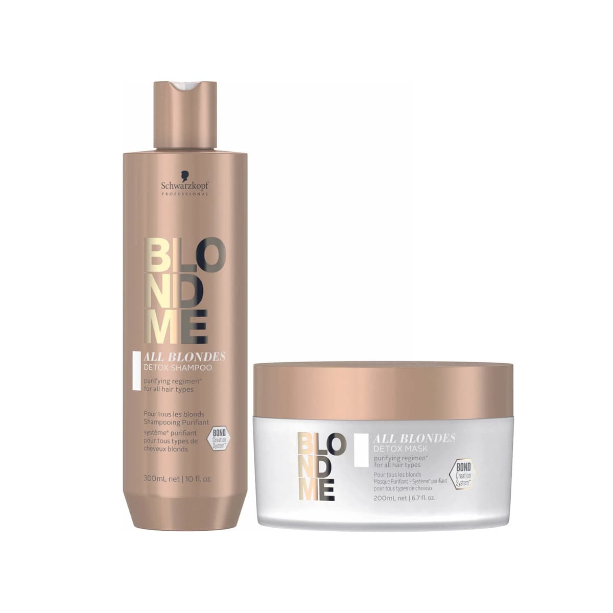 Schwarzkopf Professional BLONDME Detox Duo