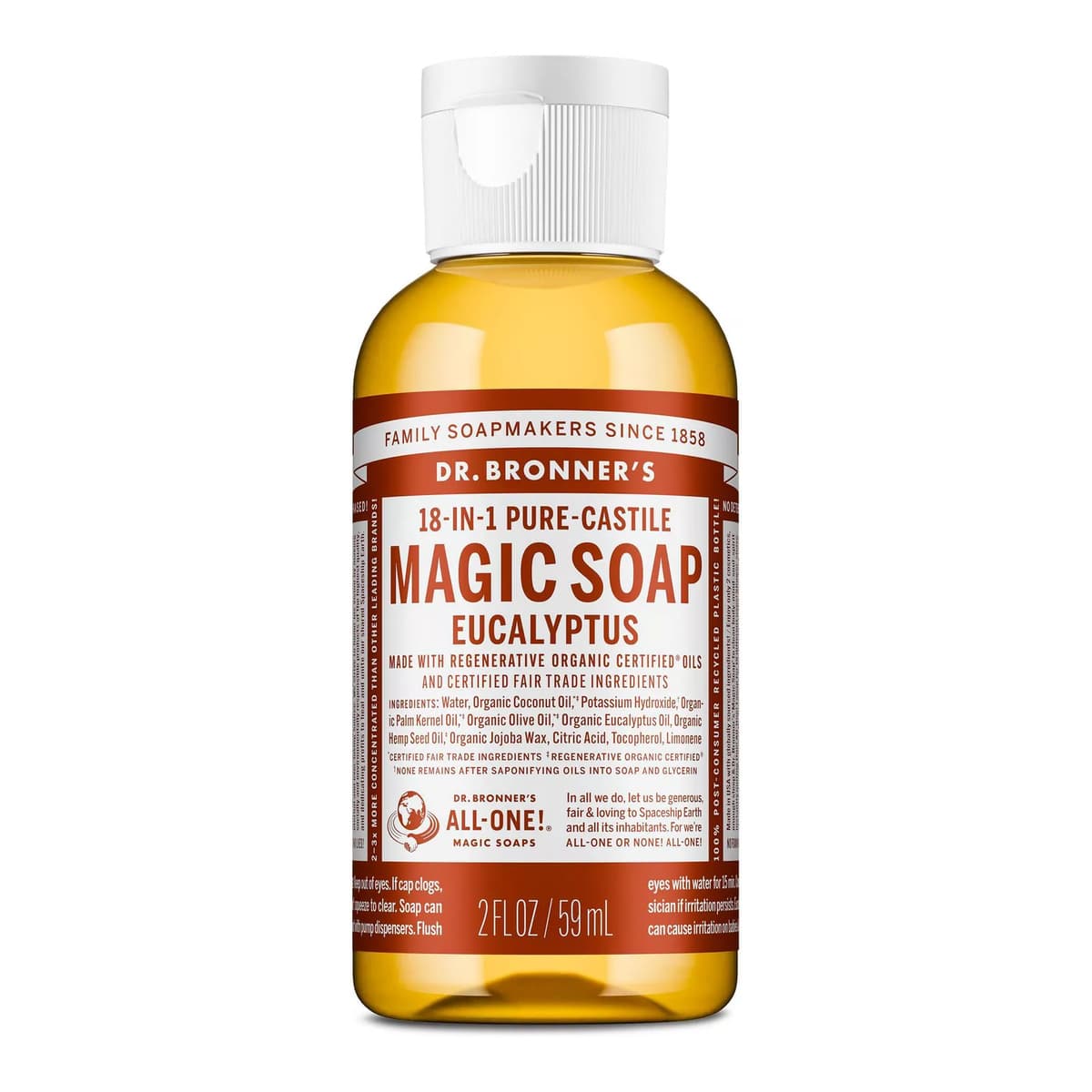 Magic Pure Castile Liquid Soap Bodywash - Eucalyptus