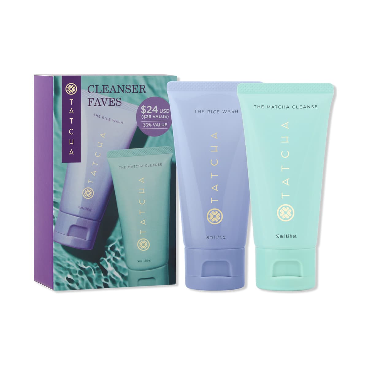 Cleanser Favorites: Rice Wash & Matcha Cleanser Value Set