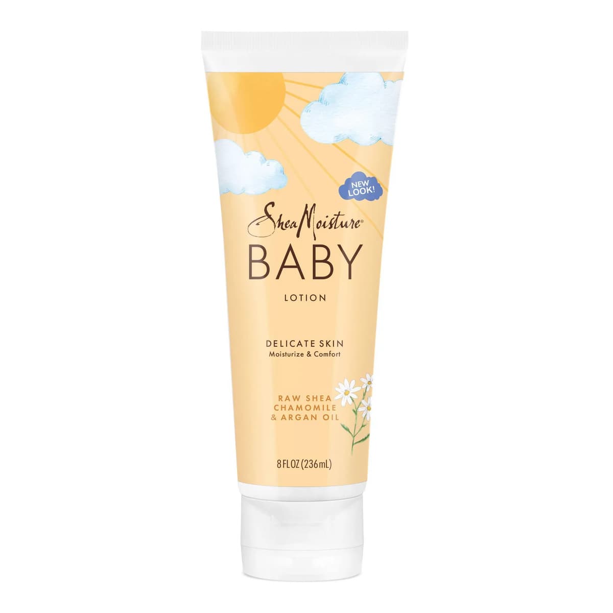 Baby Lotion Raw Shea + Chamomile + Argan Oil Calm & Comfort for All Skin Types