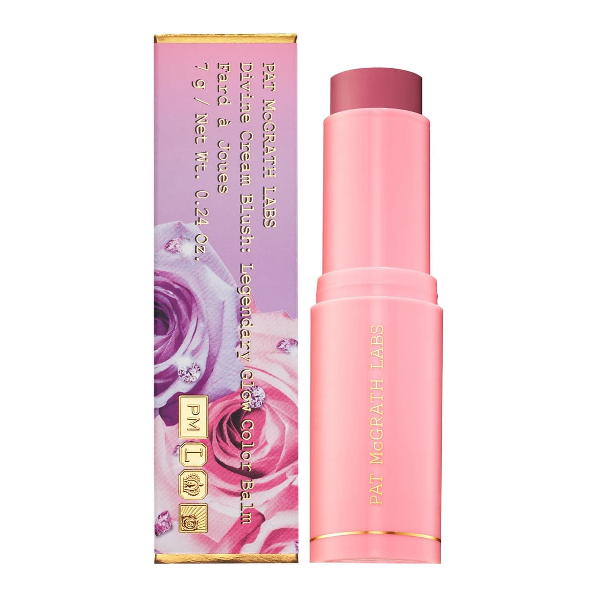 Divine Cream Blush: Legendary Glow Color Balm, Divine Rose Glow