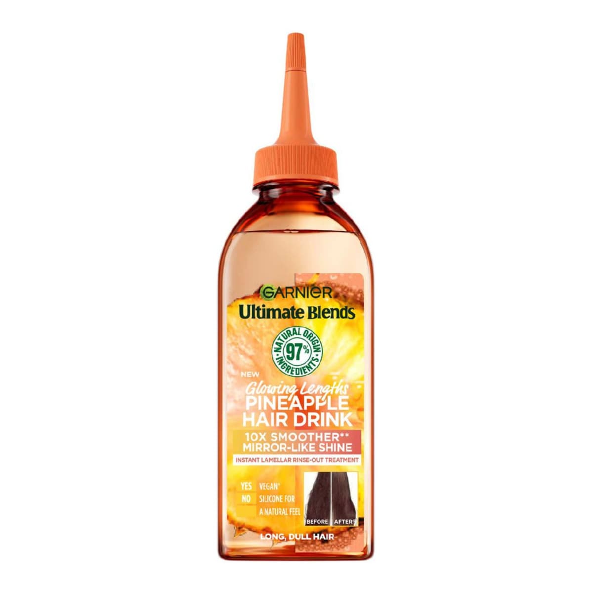 Ultimate Blends Glowing Lengths Pineapple Hair Drink Liquid Conditioner for Long Dull Hair