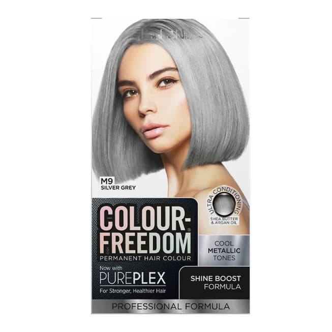 Colour Freedom Permanent Hair Colour. M9 Silver Grey.