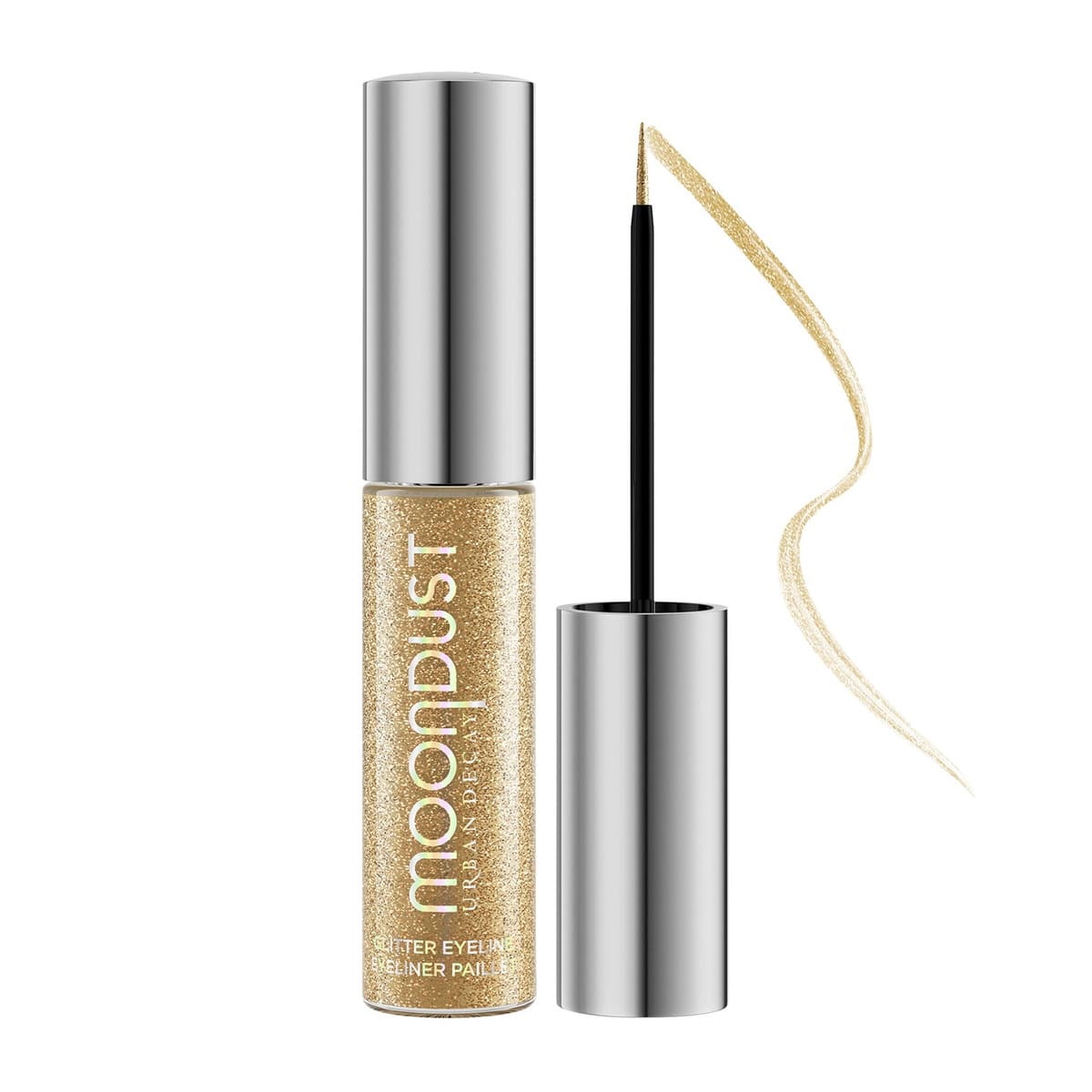 Moondust Liquid Glitter Eyeliner, Midnight Cowboy