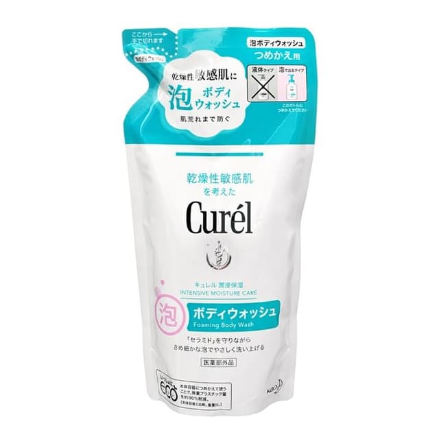 Curel Intensive Moisture Care Foaming Body Wash