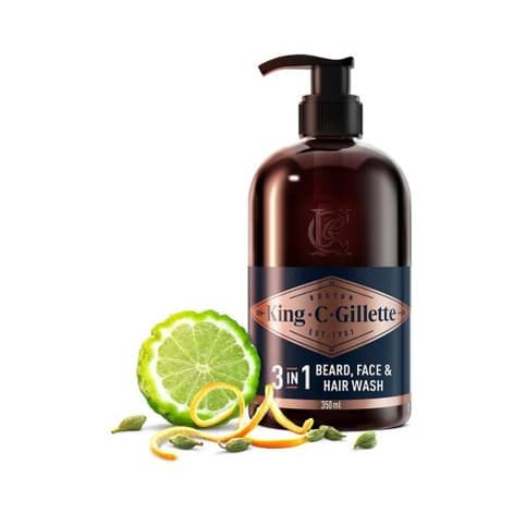 King C. Gillette Beard And Face Wash
