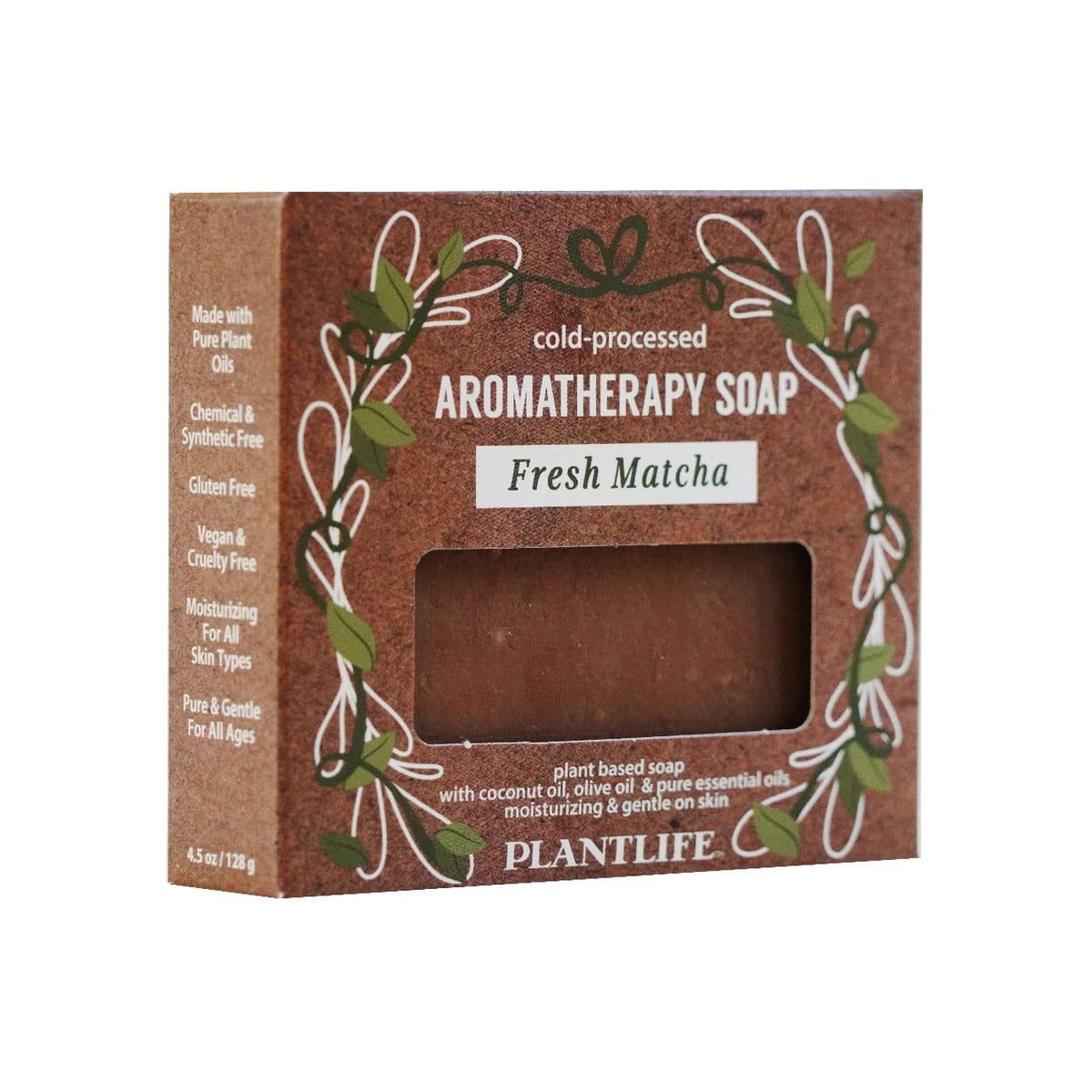 Fresh Matcha Bar Soap – Moisturizing, Soothing, Handcrafted, Plant-Based – Made in California