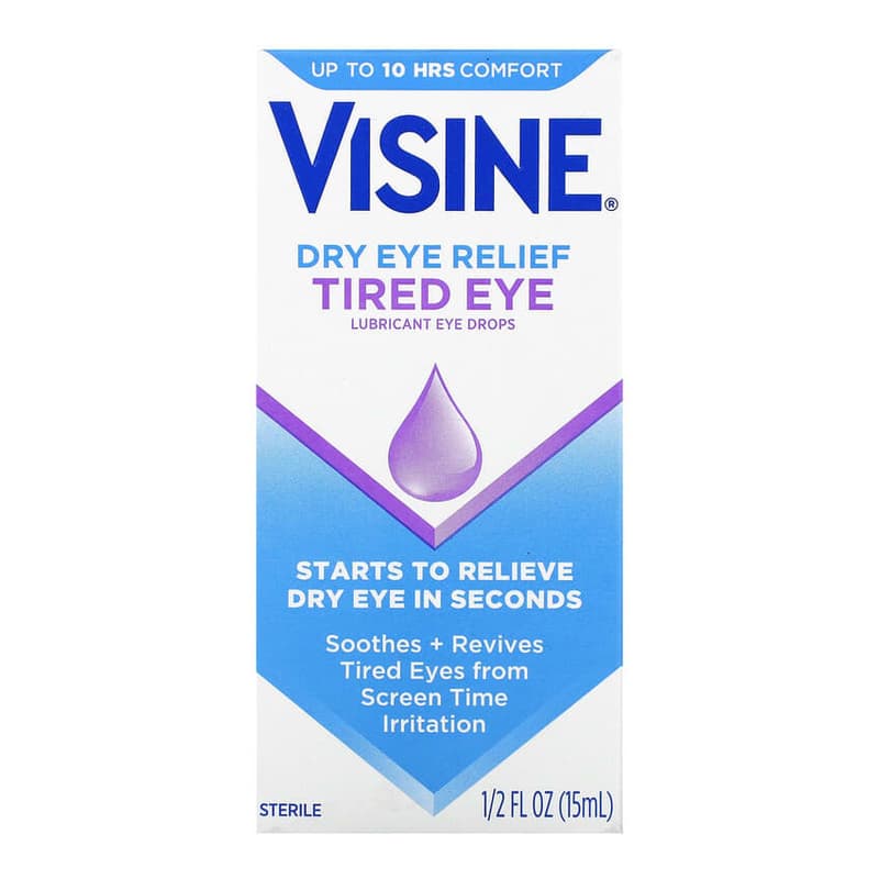 Dry Eye Relief, Lubricant Eye Drops, Tired Eye