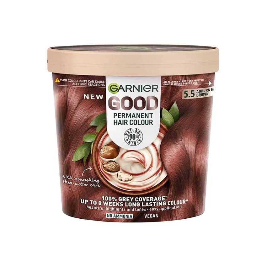 Permanent Hair Dye Auburn Hibiscus Brown 5.5