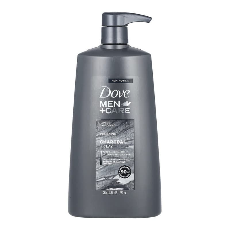 Men + Care, Shampoo, Purifying, Charcoal + Clay