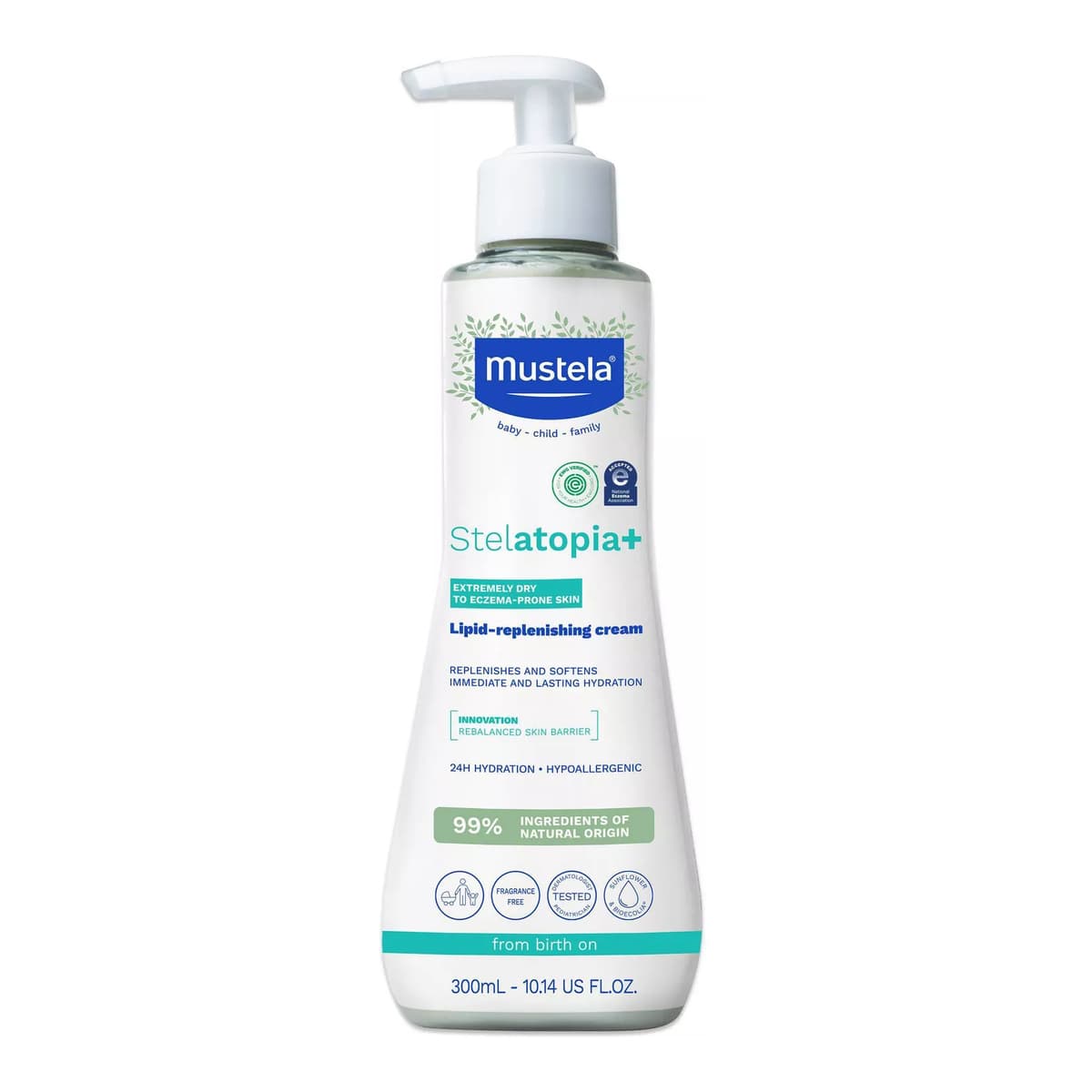 Stelatopia + Lipid Replenishing Baby Eczema Cream - Fragrance Free