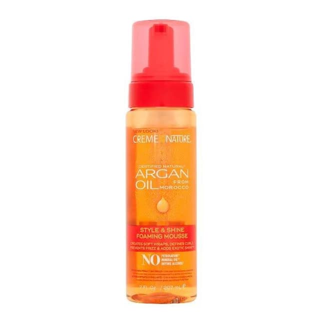 Argan Oil Style & Shine Foaming Mousse