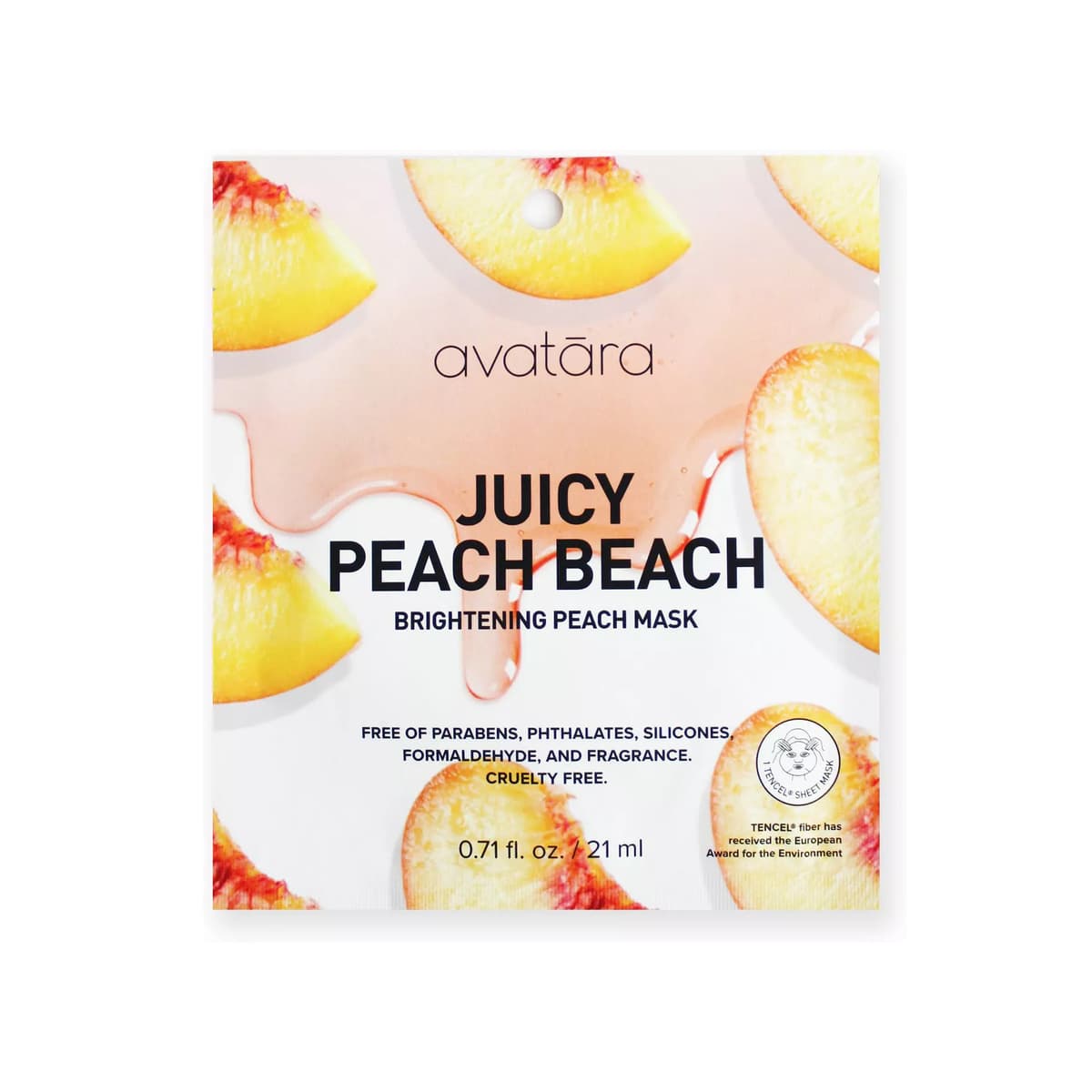 Peach Beach Brightening Mask