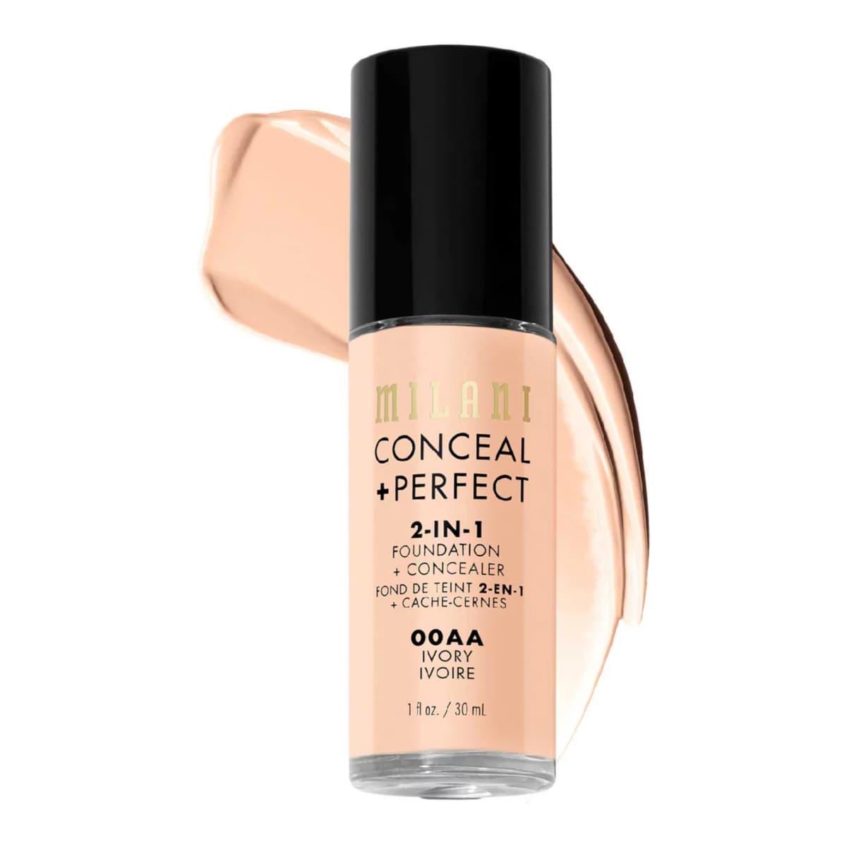 Conceal + Perfect 2-In-1 Foundation, 00AA Ivory
