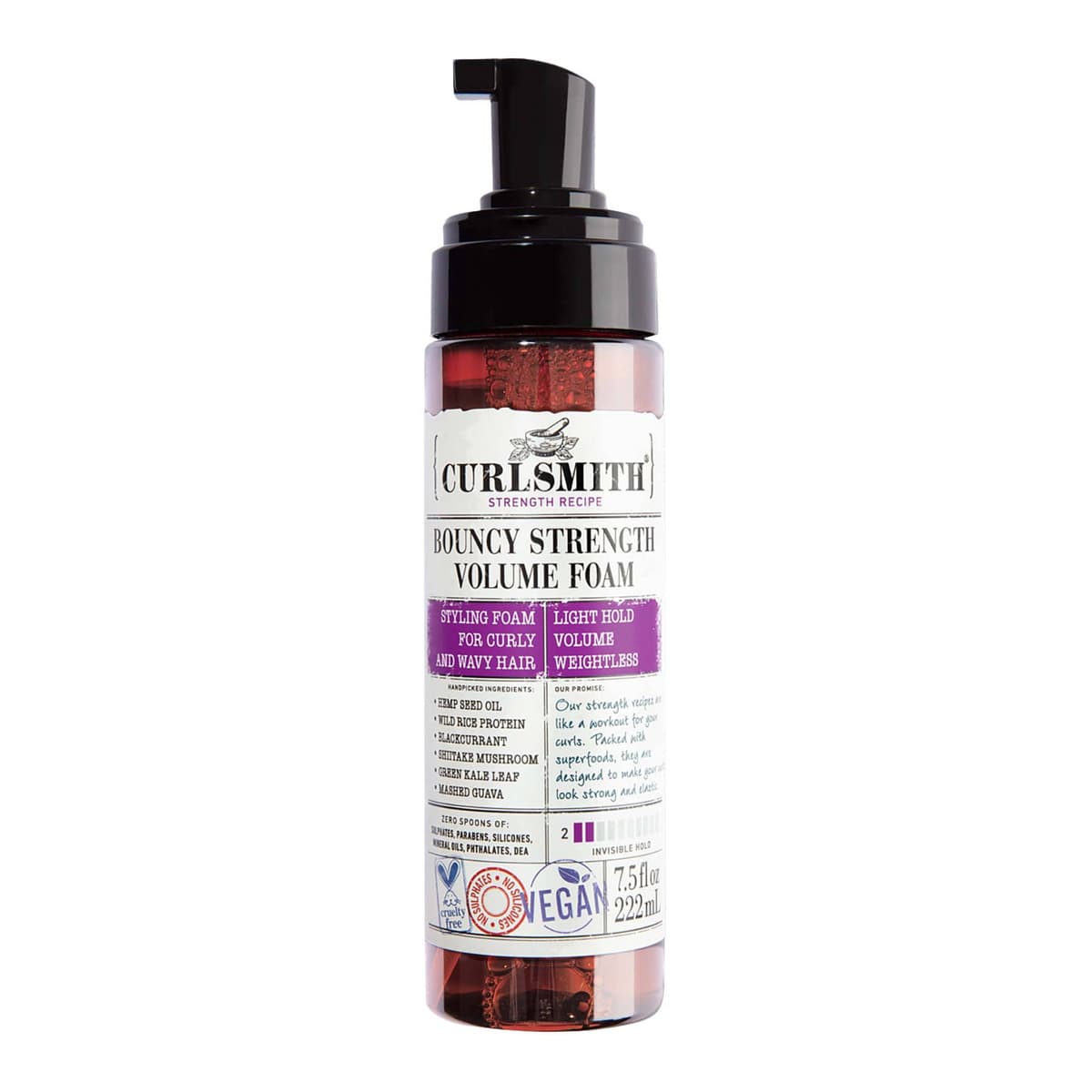 Bouncy Strength Volume Hair Foam