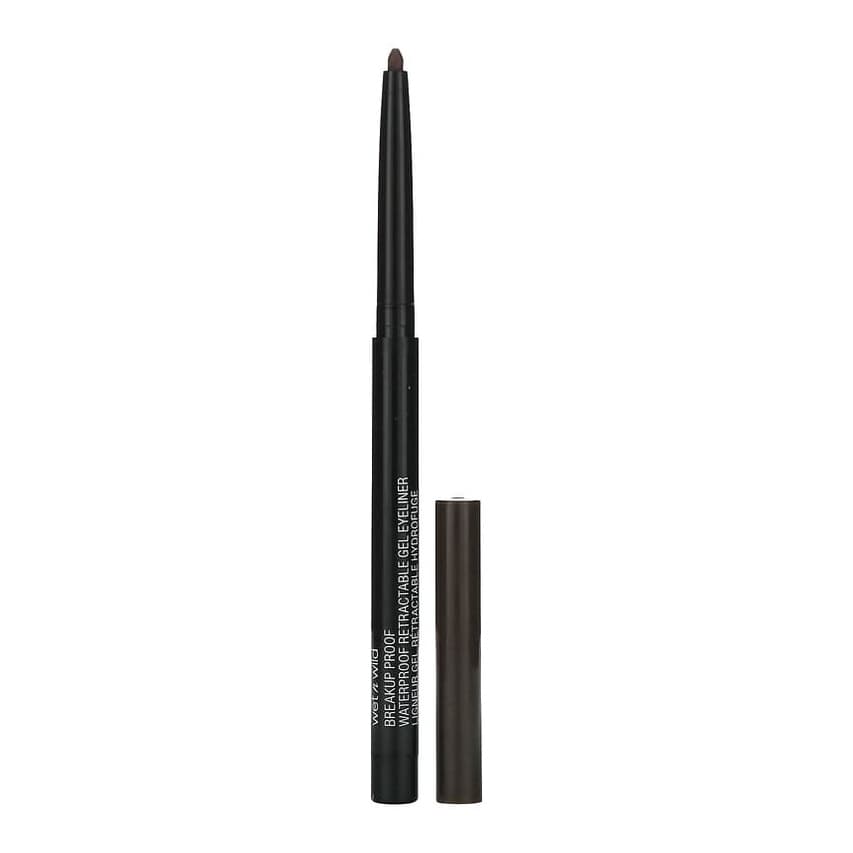 Breakup Proof, Waterproof Retractable Gel Eyeliner, #1111493 Black Brown