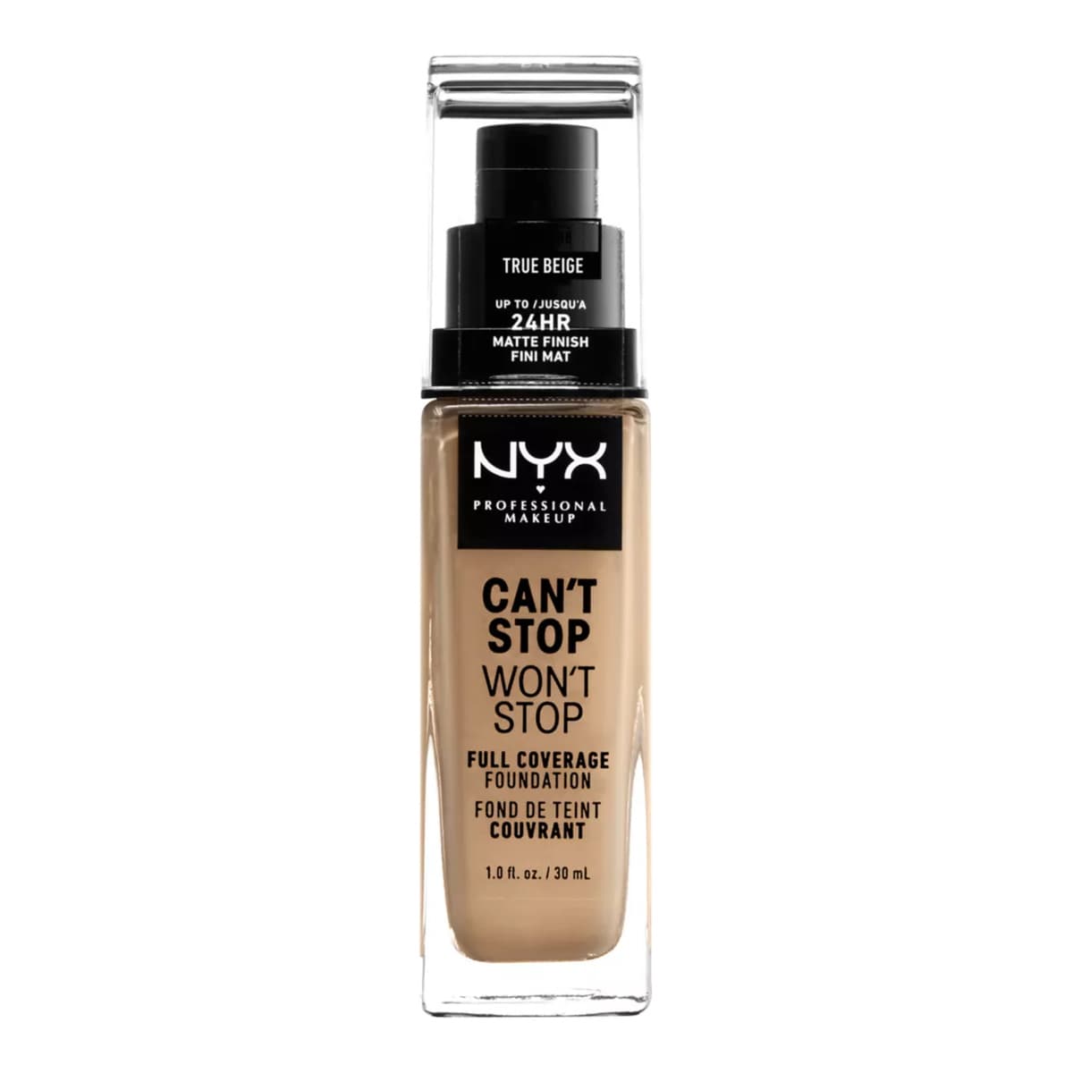 Can't Stop Won't Stop Full Coverage Foundation, True Beige