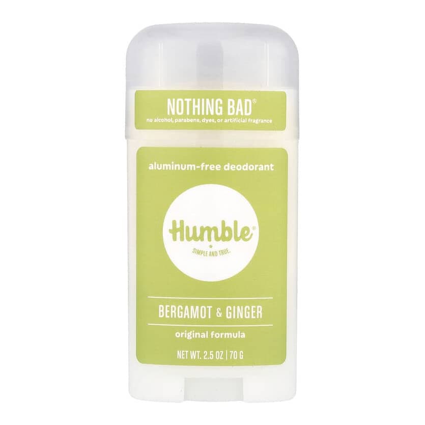 Aluminum-Free Deodorant, Bergamot & Ginger