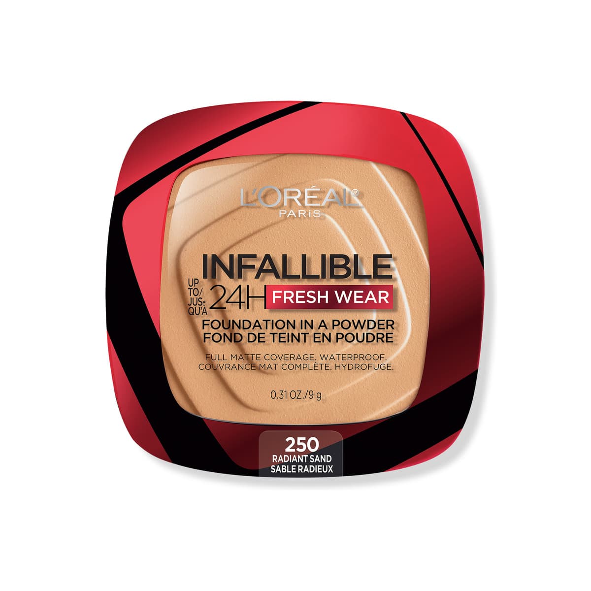 Infallible 24H Fresh Wear Foundation In A Powder, #250 Radiant Sand