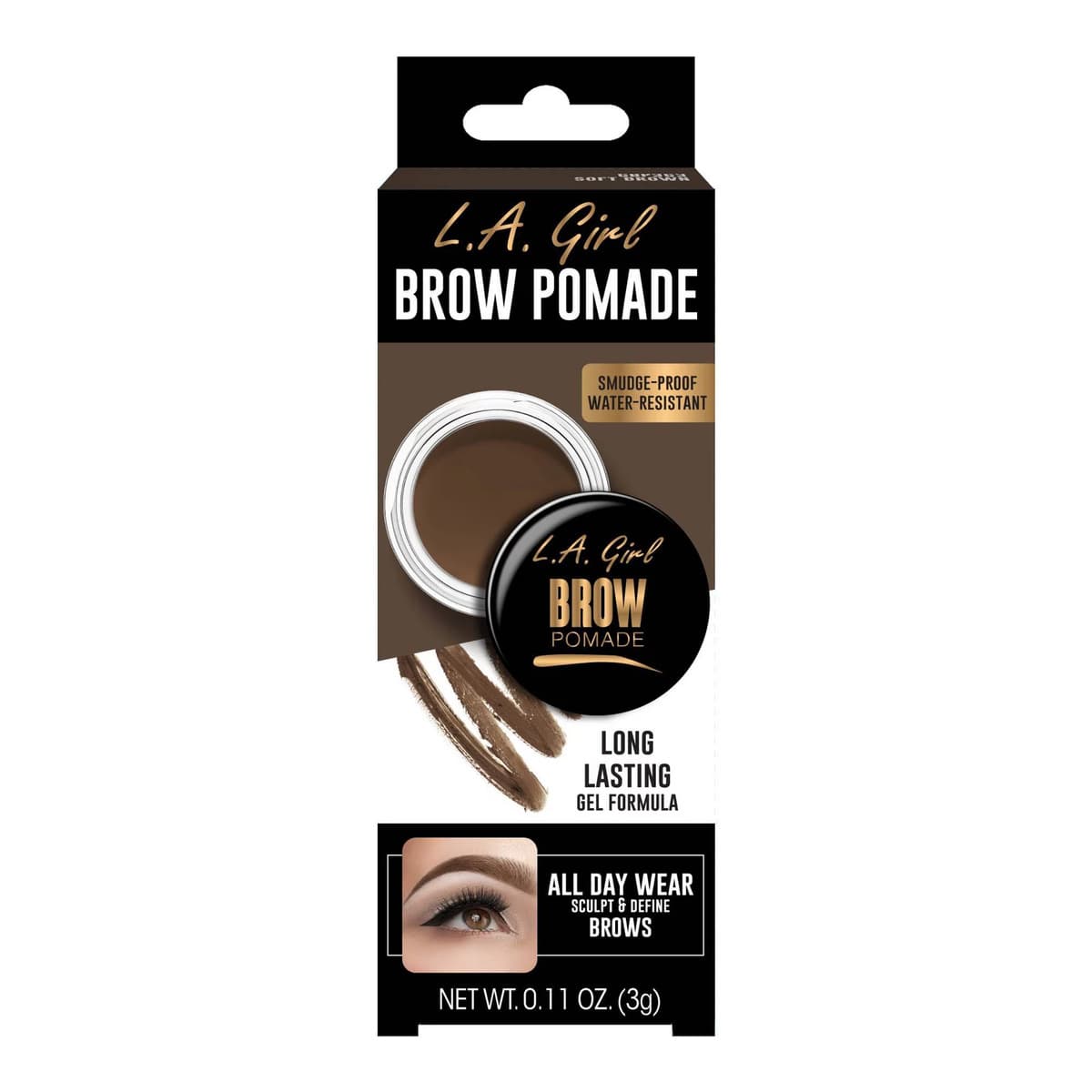 Brow Pomade, Soft Brown