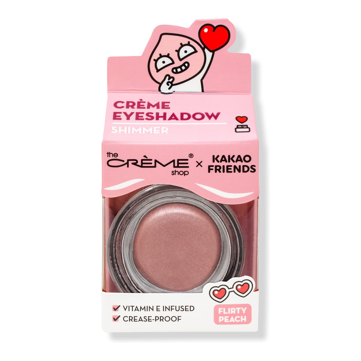 Kakao Friends Crème Eyeshadow, Flirty Peach