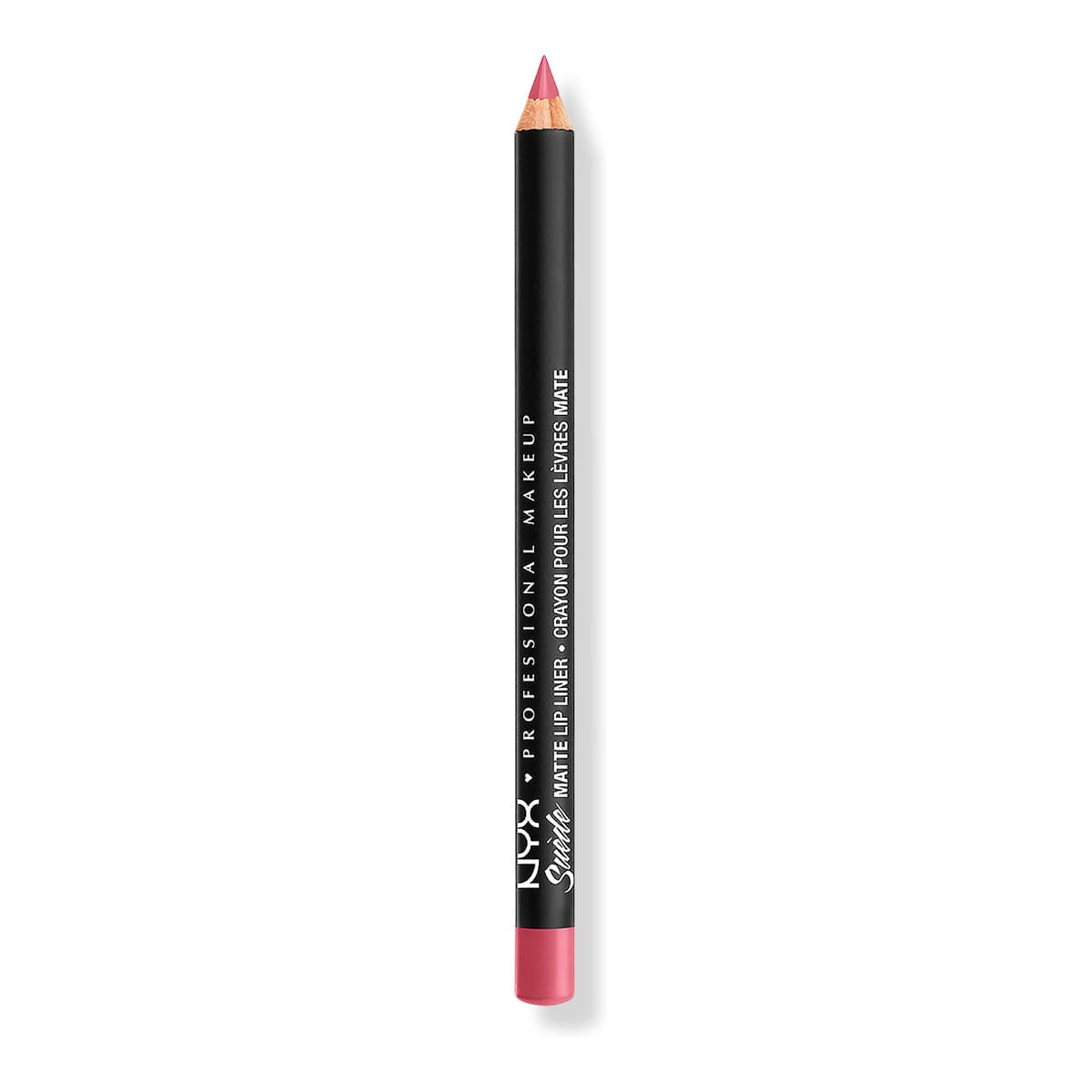Suede Matte Lip Liner Velvet Soft Vegan Lip Pencil, San Paulo