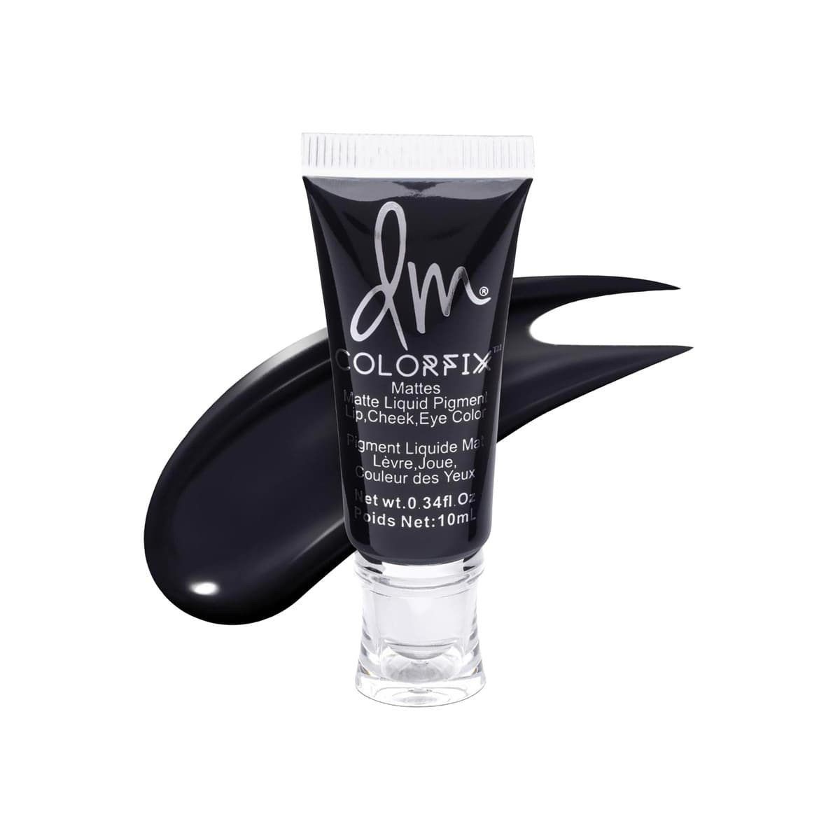 Colorfix - Multi-Use Eye, Cheek & Lip Waterproof Liquid Pigment, Blackout