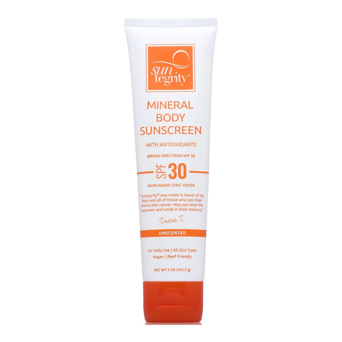 Mineral Body Sunscreen - Unscented, Broad Spectrum SPF 30
