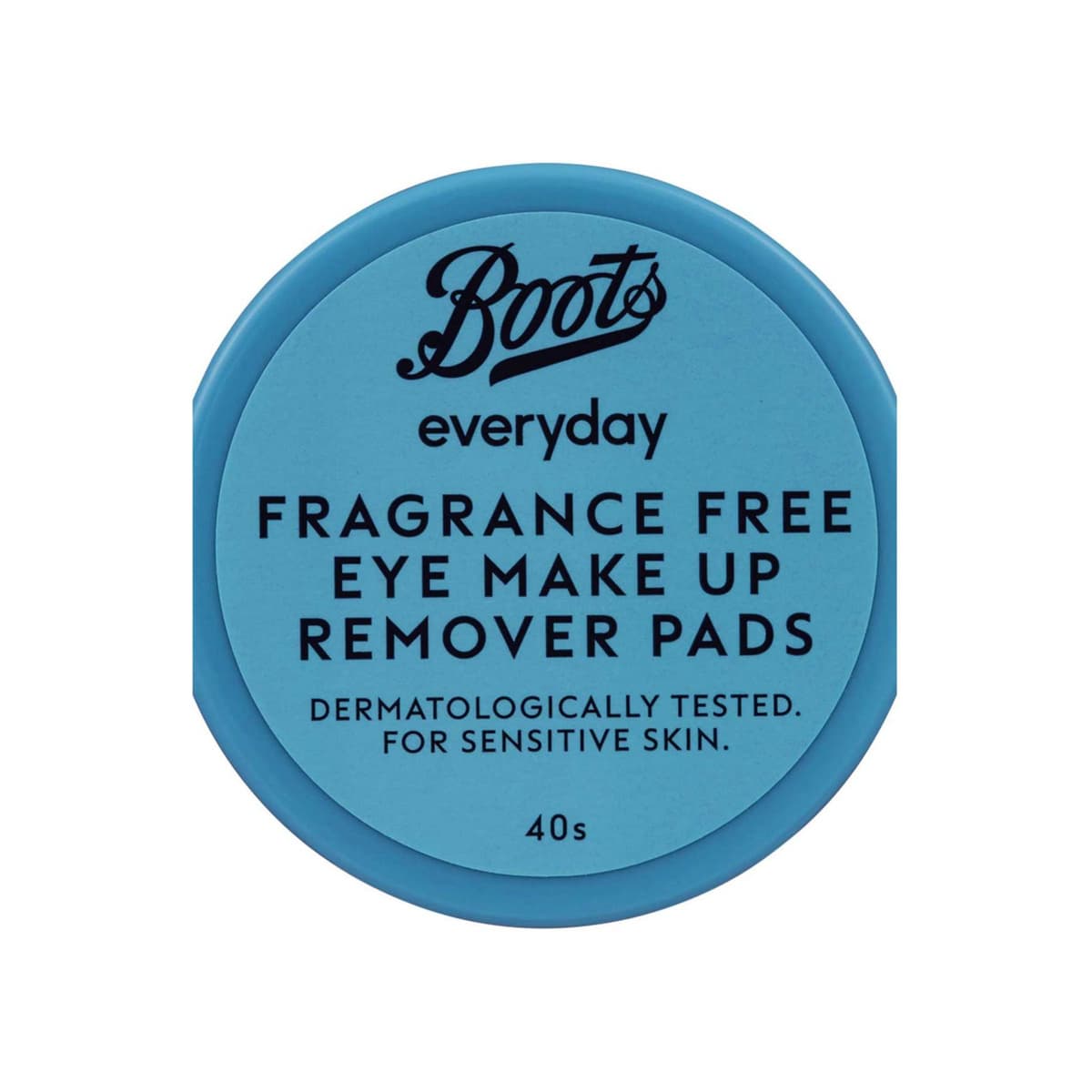 Fragrance Free Eye Make Up Remover Pads 40s
