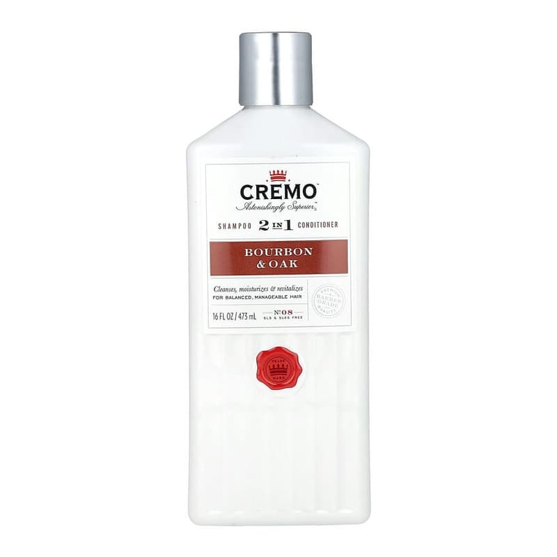 2 In 1 Shampoo & Conditioner, No. 08, Bourbon & Oak