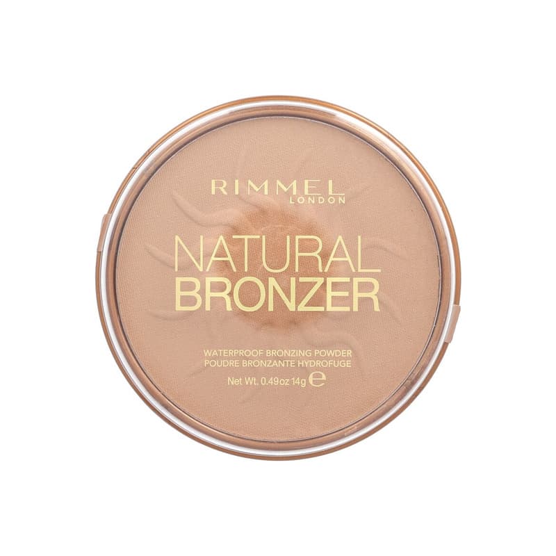 Natural Bronzer, Waterproof Bronzing Powder, #021 Sun Light