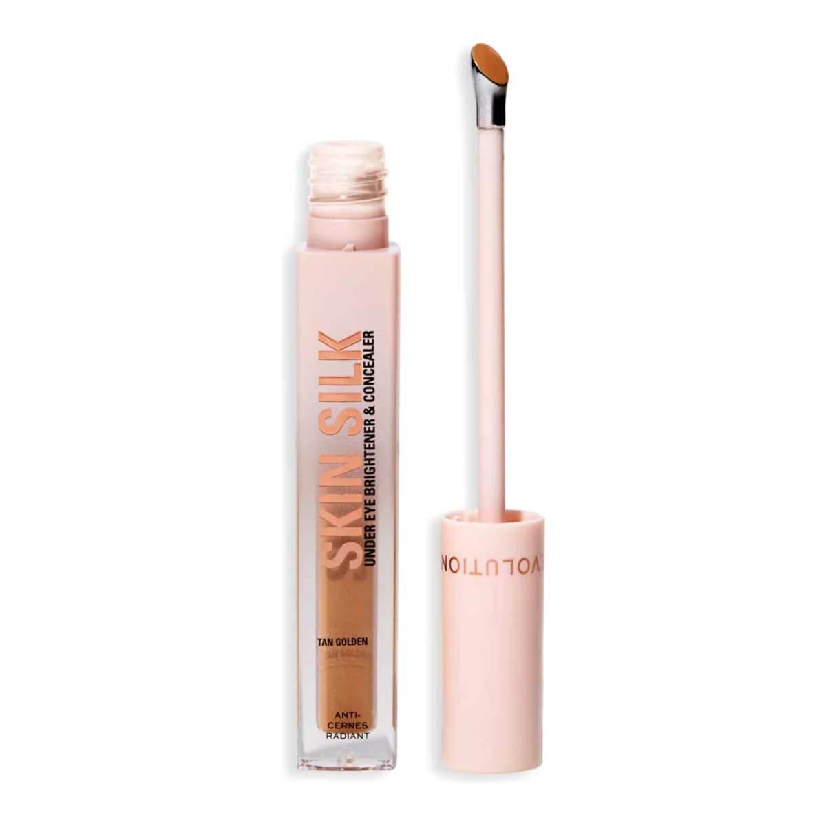 Skin Silk Serum Under Eye Brightener & Concealer, Tan Golden