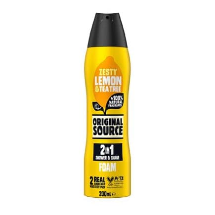 Lemon and Tea Tree 2 in 1 Shower and Shave Foam