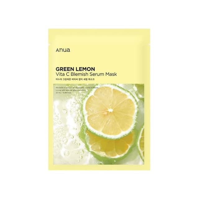 Green Lemon Vita C Blemish Serum Mask