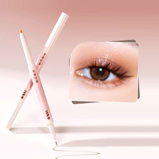 Reclining Silkworm Pen, #01 Pink Apricot