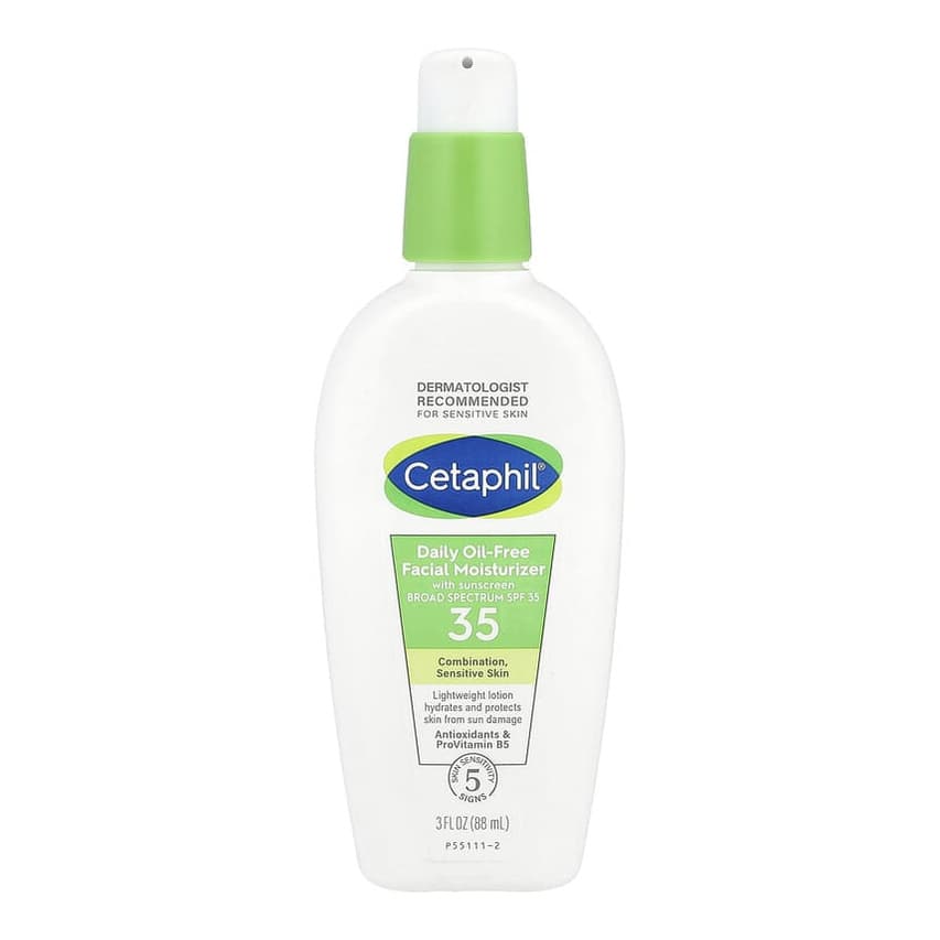 Daily Oil-Free Facial Moisturizer with Sunscreen, SPF 35