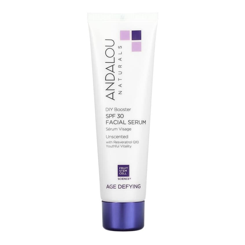 Facial Serum, Age Defying, SPF 30, Unscented