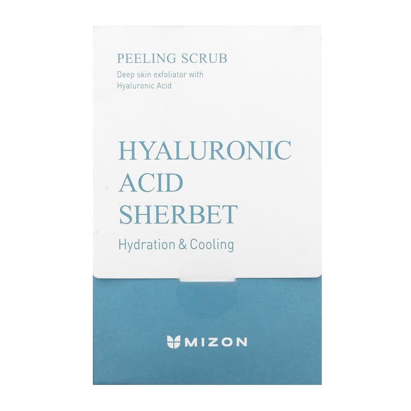 Peeling Scrub, Hyaluronic Acid Sherbet