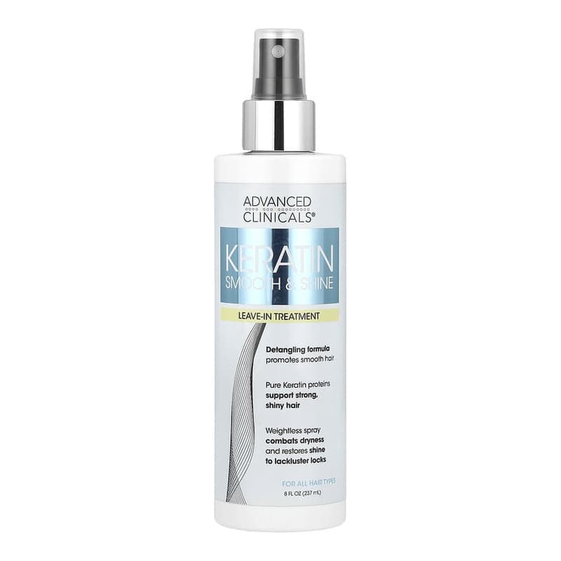 Keratin Smooth & Shine, Leave-In Treatment