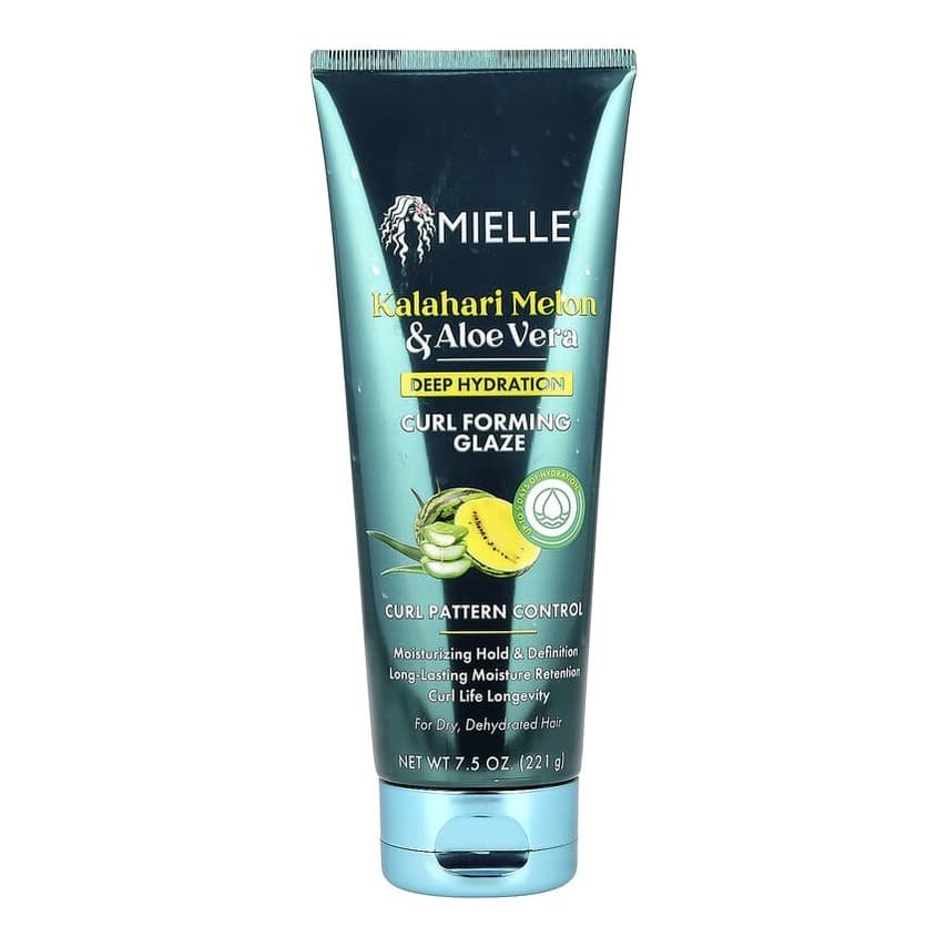 Deep Hydration Curl Foaming Glaze, For Dry, Dehydrated Hair, Kalahari Melon & Aloe Vera
