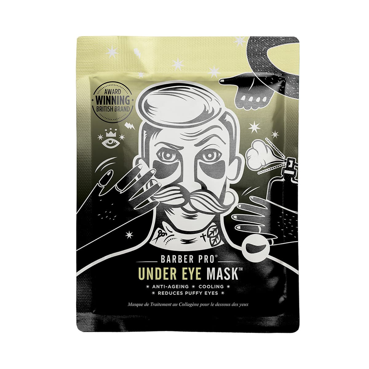 Under Eye Mask with Activated Charcoal and Volcanic Ash