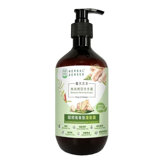 King Of Ginger Malaysia Bentong Ginger Expel Wind Rejuvenating Hair Conditioner