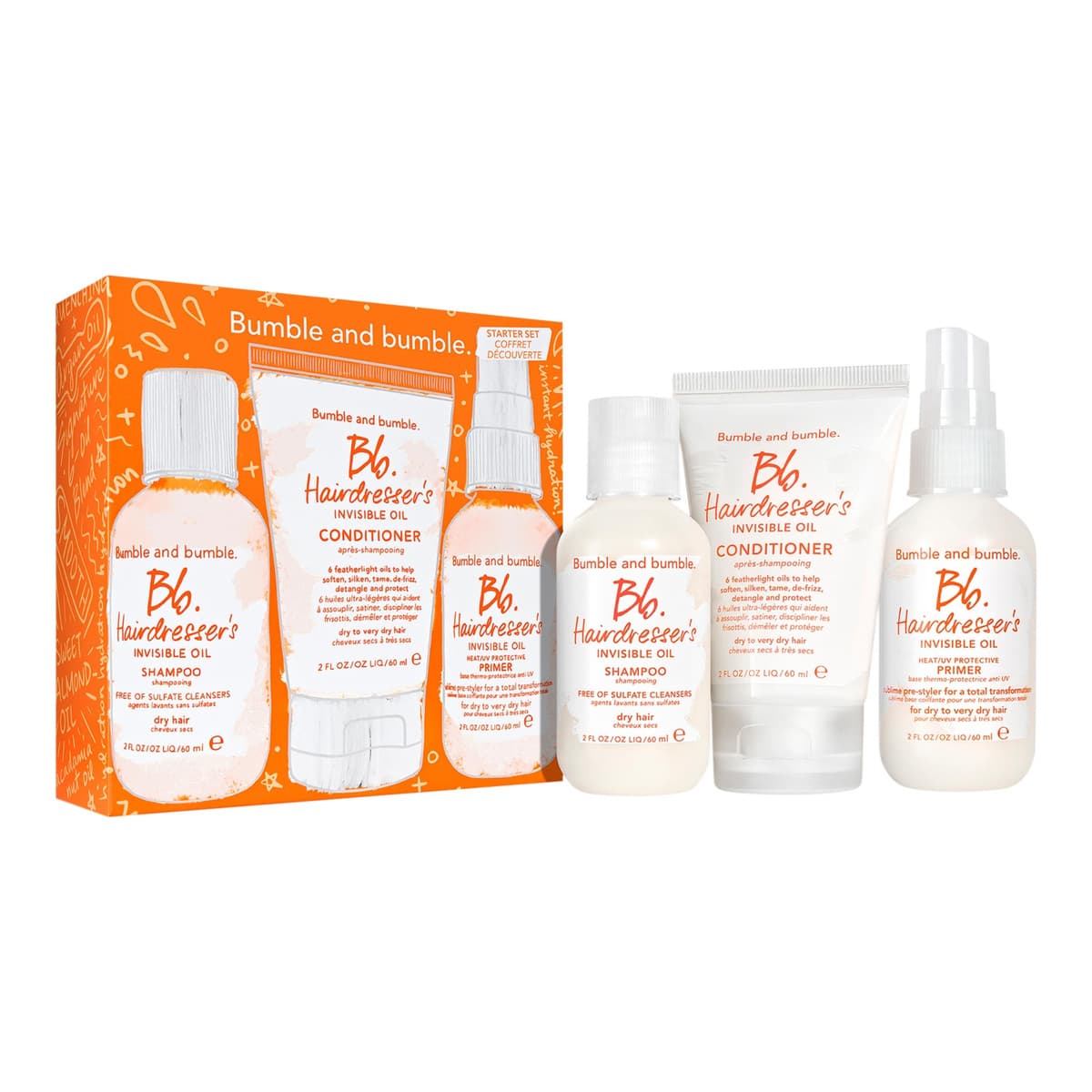 Mini Hydrating + Frizz Reducing Hair Set